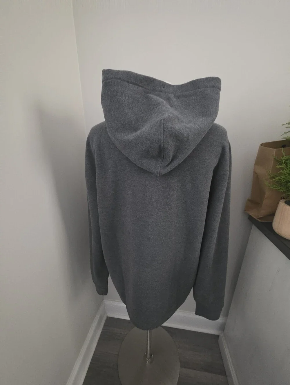 J.Crew Knits Men’s Large Heavyweight Hoodie Dark Gray NWOT